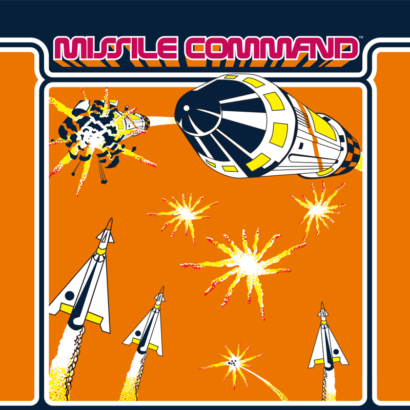 Front Cover for Missile Command (Antstream)