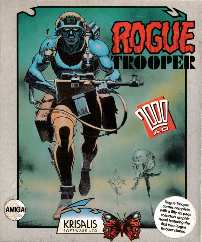 Front Cover for Rogue Trooper (Atari ST)