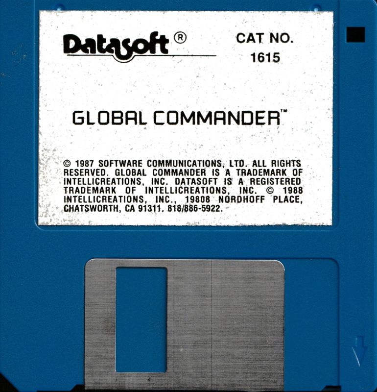 Media for Global Commander (Atari ST)