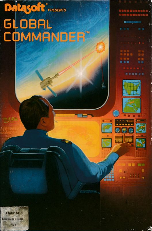 Front Cover for Global Commander (Atari ST)