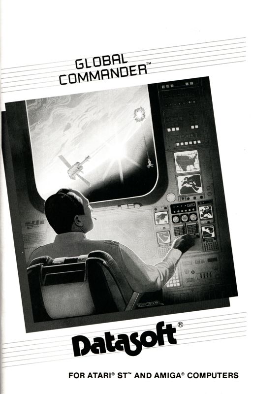 Manual for Global Commander (Atari ST): Front