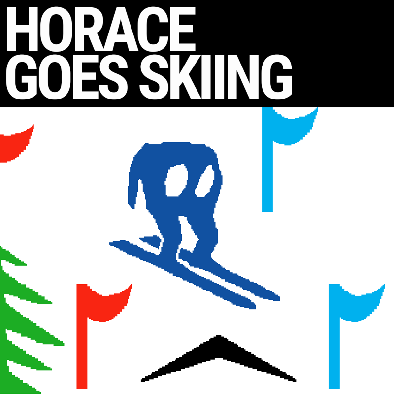 Front Cover for Horace Goes Skiing (Antstream) (ZX Spectrum version)