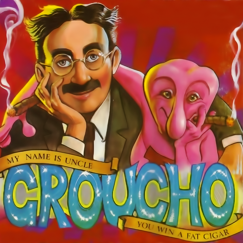 Front Cover for My Name is Uncle Groucho You Win a Fat Cigar (Antstream)