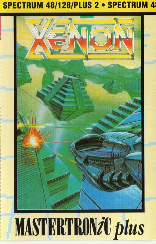 Front Cover for Xenon (ZX Spectrum) (Mastertronic Plus budget release)