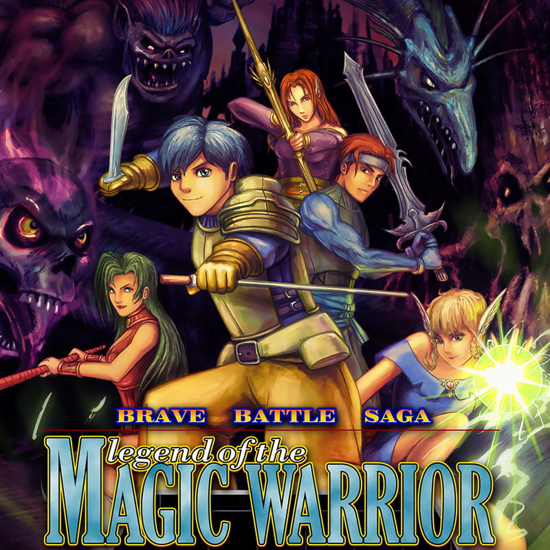 Front Cover for Brave Battle Saga (Antstream) (Genesis version)