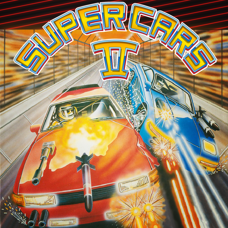 Front Cover for Super Cars II (Antstream) (Amiga version)