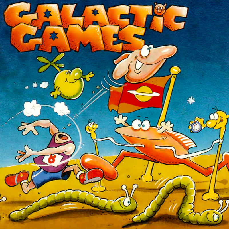 Front Cover for Galactic Games (Antstream) (Commodore 64 / ZX Spectrum versions)