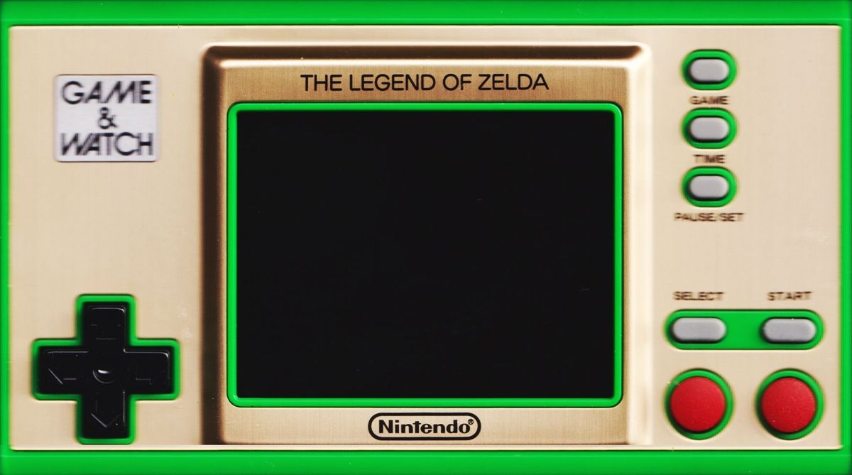 Hardware for Game & Watch Color Screen: The Legend of Zelda (Dedicated handheld): Front