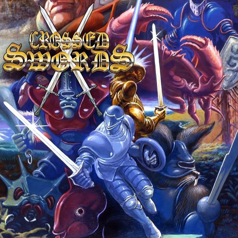 Front Cover for Crossed Swords (Antstream) (Arcade version)