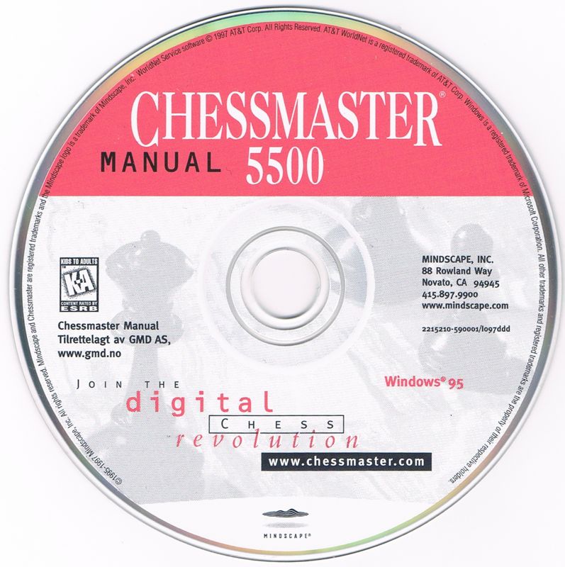 Media for Chessmaster 5500 (Windows) (Classic Collection release): Disc 2 - Manual