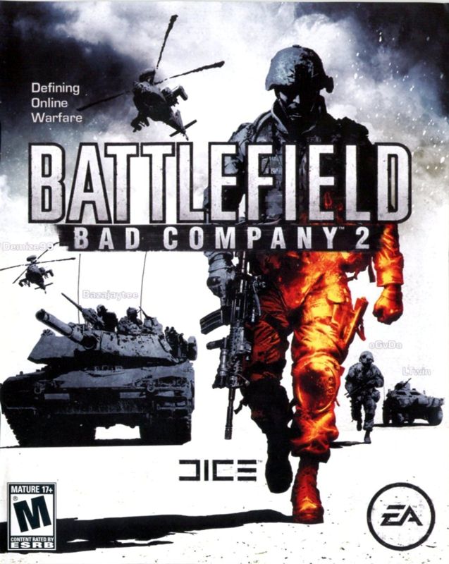 Manual for Battlefield: Bad Company 2 (PlayStation 3): Front