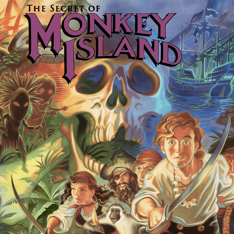 The Secret of Monkey Island cover or packaging material - MobyGames