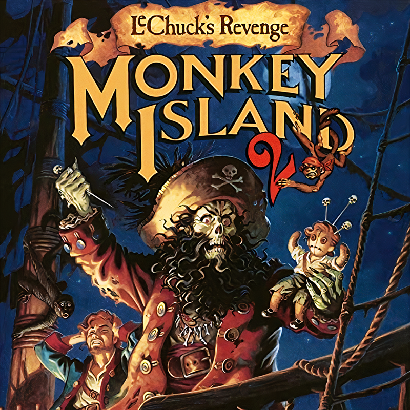 Front Cover for Monkey Island 2: LeChuck's Revenge (Antstream)