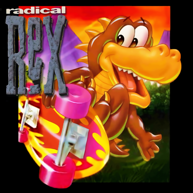 Front Cover for Radical Rex (Antstream) (Genesis / SNES versions)
