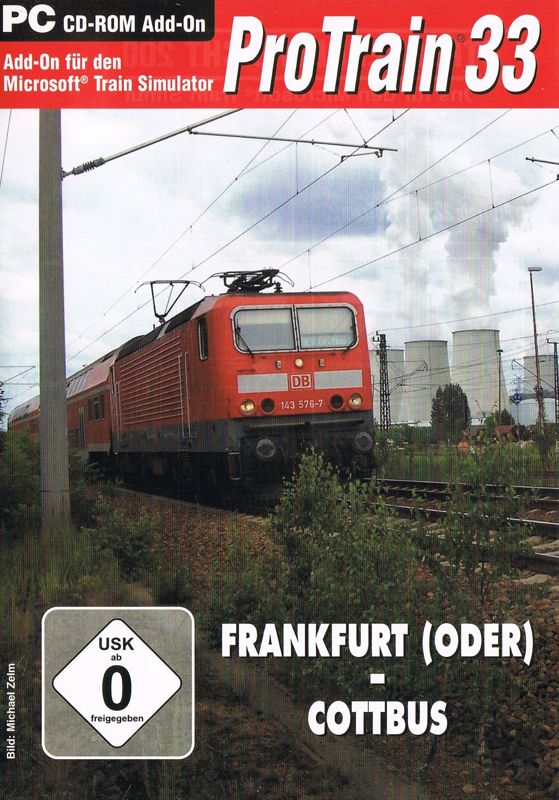 Front Cover for ProTrain 33: Frankfurt (Oder) - Cottbus (Windows)