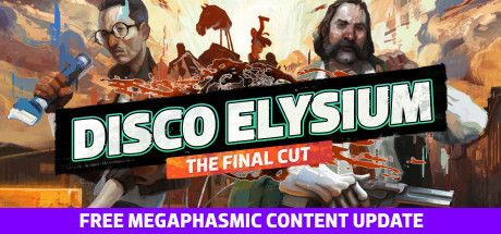 Front Cover for Disco Elysium (Macintosh and Windows) (Steam release): Free Megaphasmic Content Update cover
