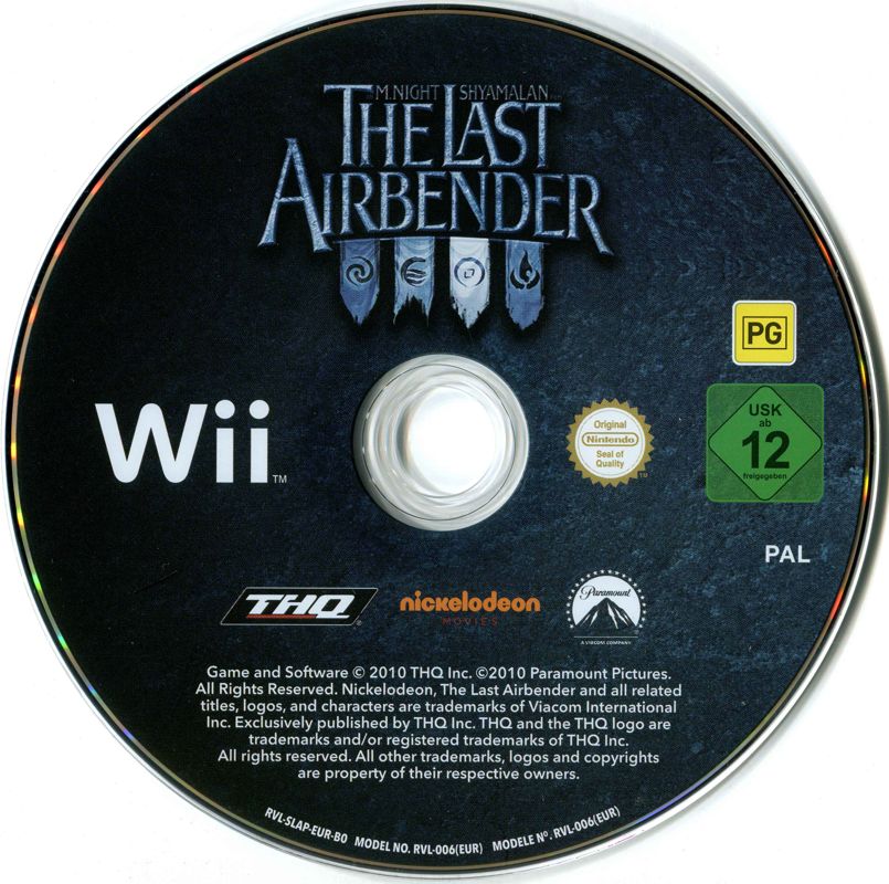 Media for The Last Airbender (Wii)