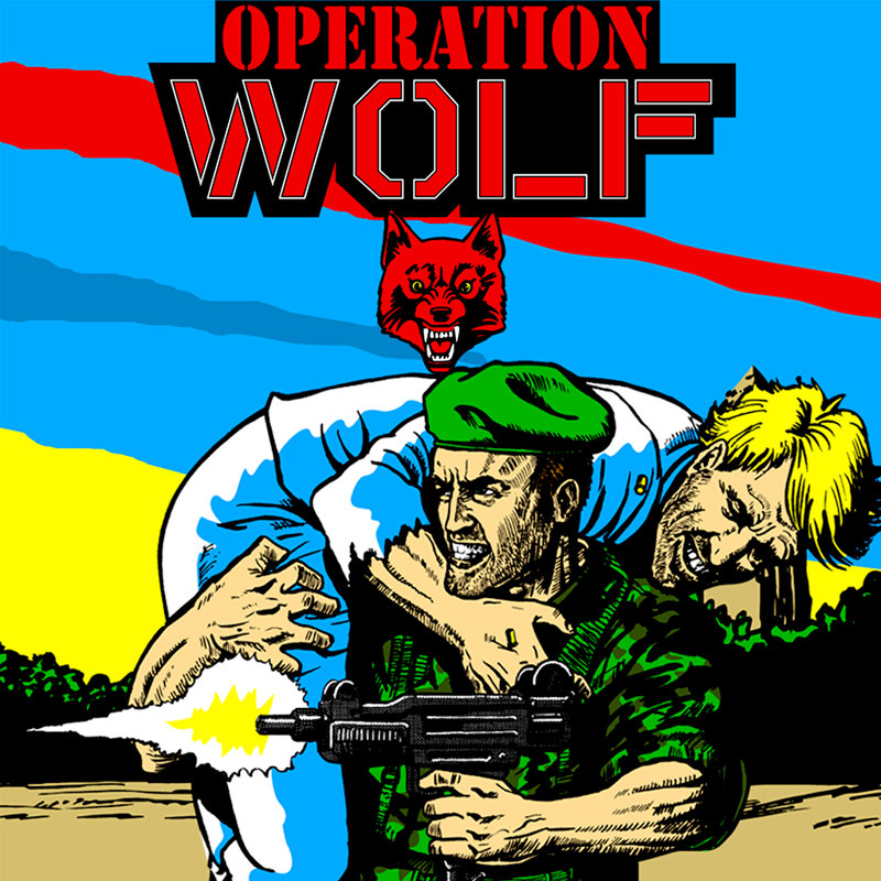 Front Cover for Operation Wolf (Antstream)