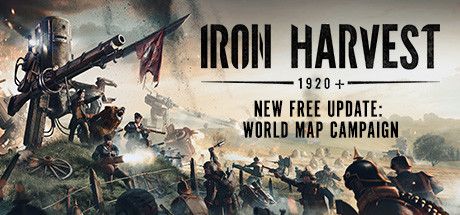 Front Cover for Iron Harvest (Windows) (Steam release): World Map Campaign Update version (7 June 2022)