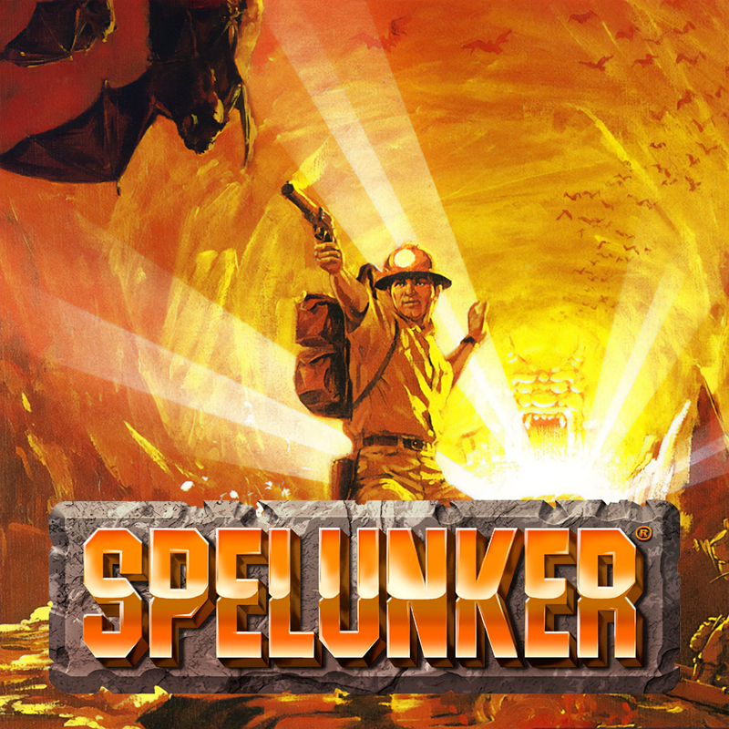 Front Cover for Spelunker (Antstream)