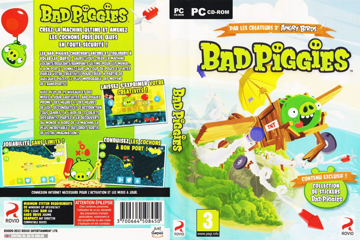 Full Cover for Bad Piggies (Windows)