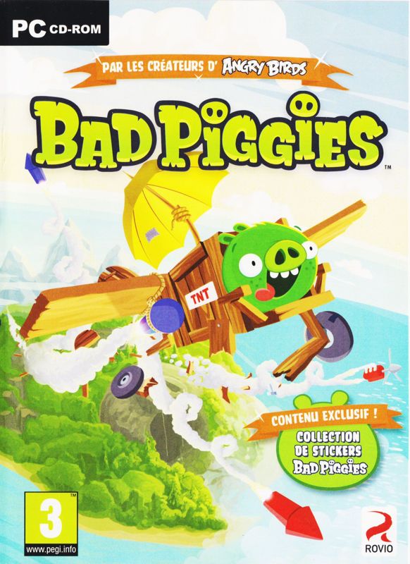 Front Cover for Bad Piggies (Windows)