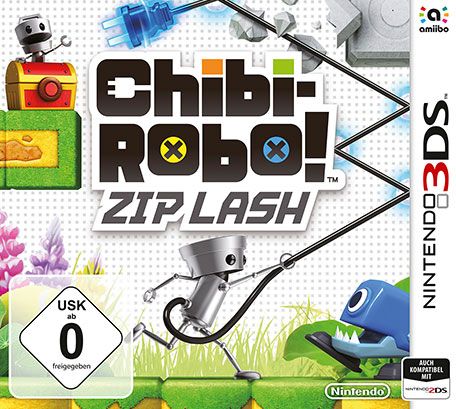 Front Cover for Chibi-Robo! Zip Lash (Nintendo 3DS) (download release)
