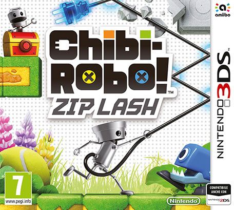 Front Cover for Chibi-Robo! Zip Lash (Nintendo 3DS) (download release)