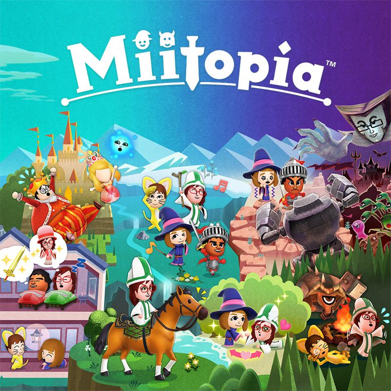 Front Cover for Miitopia (Nintendo Switch) (download release)