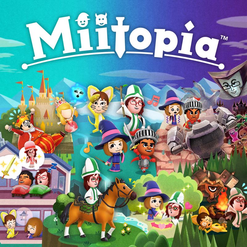 Front Cover for Miitopia (Nintendo Switch) (download release)