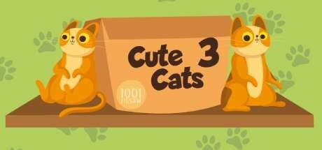 Front Cover for 1001 Jigsaw: Cute Cats 3 (Windows) (Steam release)