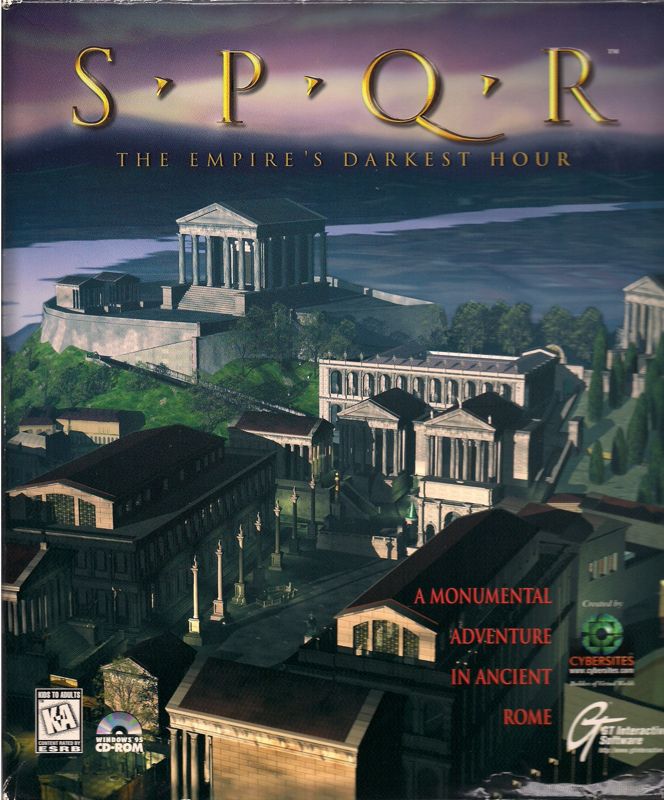 Front Cover for SPQR: The Empire's Darkest Hour (Windows and Windows 3.x)