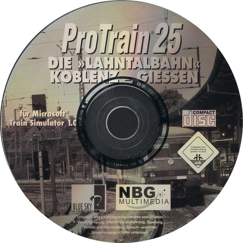 Media for ProTrain 25: Die »Lahntalbahn« Koblenz - Giessen (Windows)