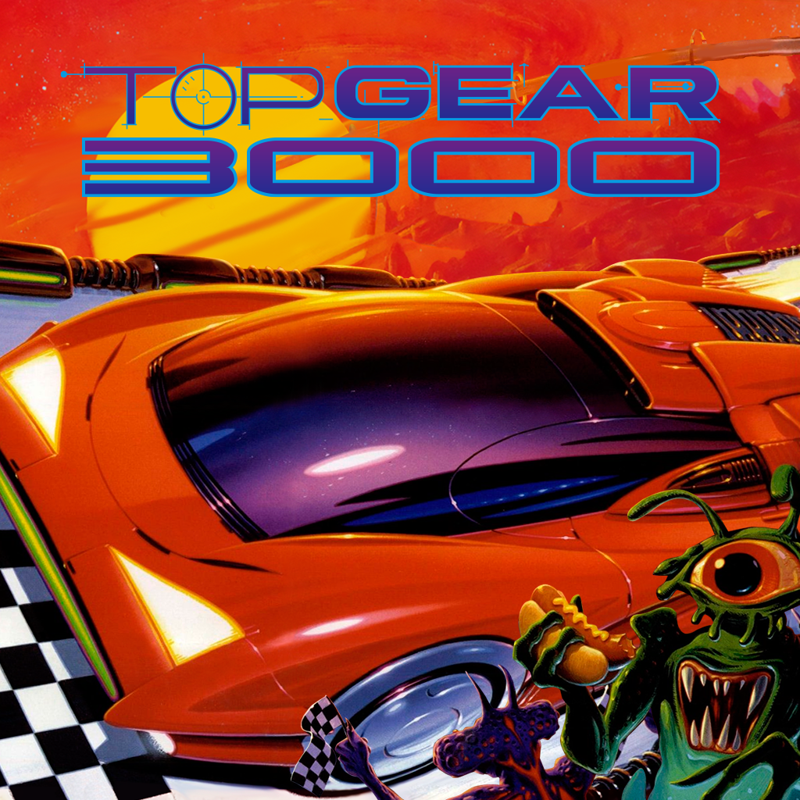 Front Cover for Top Gear 3000 (Antstream) (SNES version)