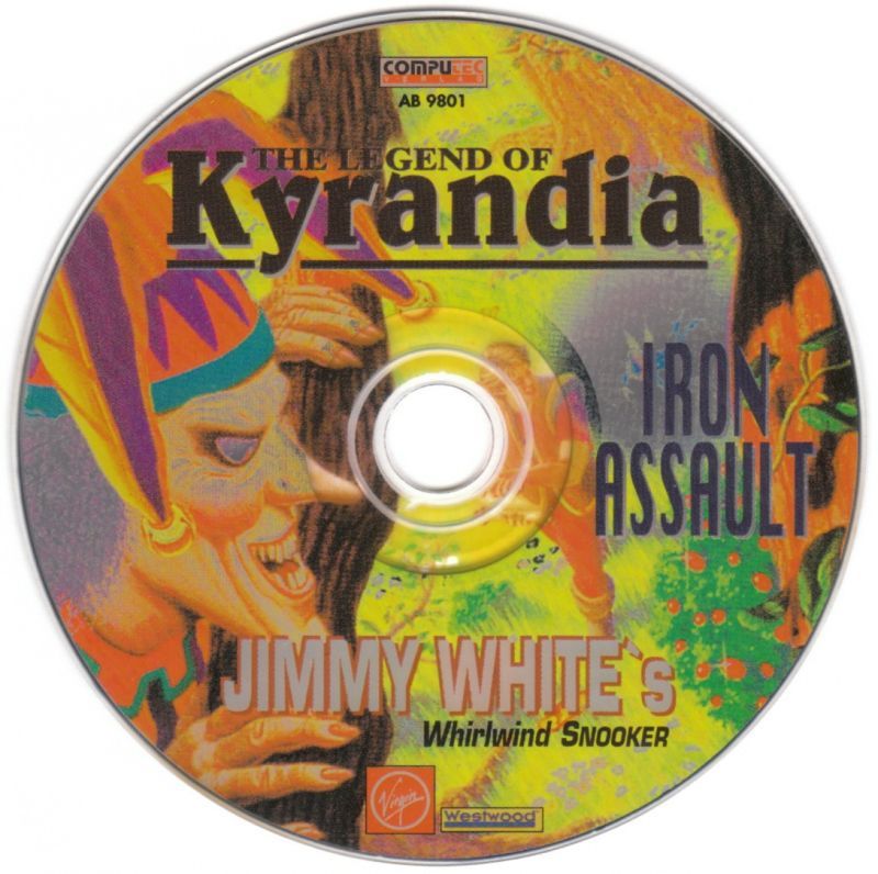 Media for Jimmy White's 'Whirlwind' Snooker (DOS) (PC Action 01/1998 - Bonus CD-ROM)