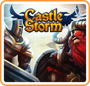 Front Cover for CastleStorm: Definitive Edition (Nintendo Switch) (download release): 1st version