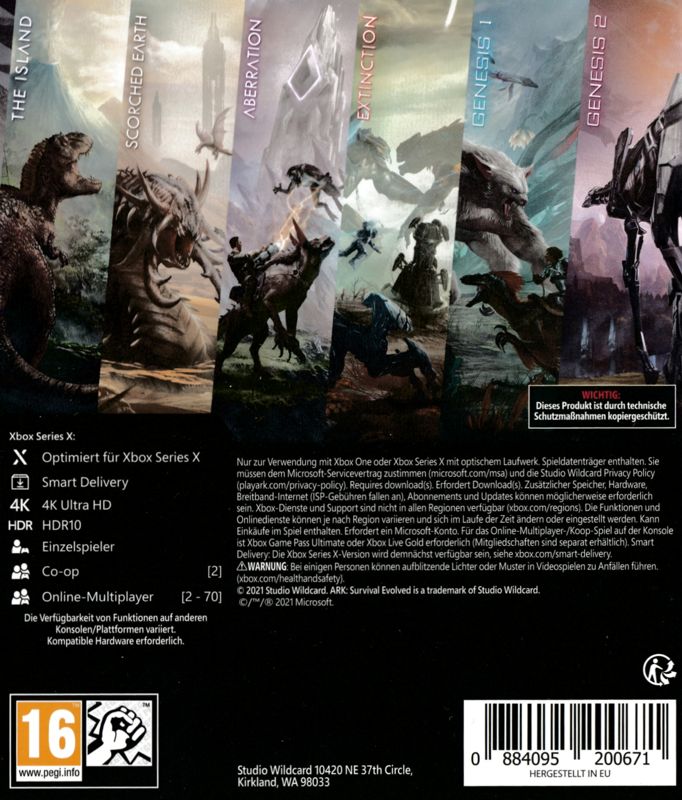 ARK: Survival Evolved - Ultimate Survivor Edition cover or packaging ...