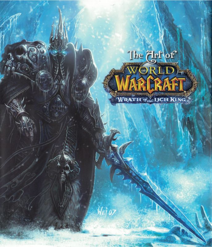 Extras for World of WarCraft: Wrath of the Lich King (Collector's Edition) (Macintosh and Windows): Artbook - Front