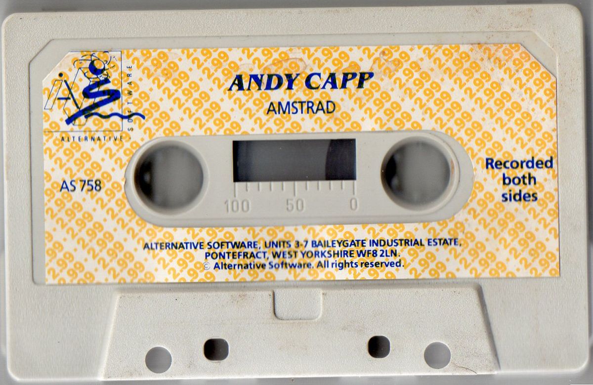 Media for Andy Capp (Amstrad CPC) (Alternative Software budget release)