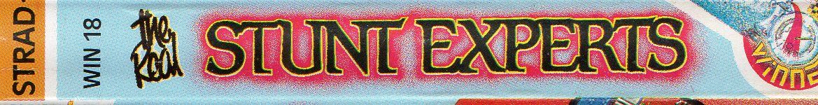 Spine/Sides for The Real Stunt Experts (Amstrad CPC)