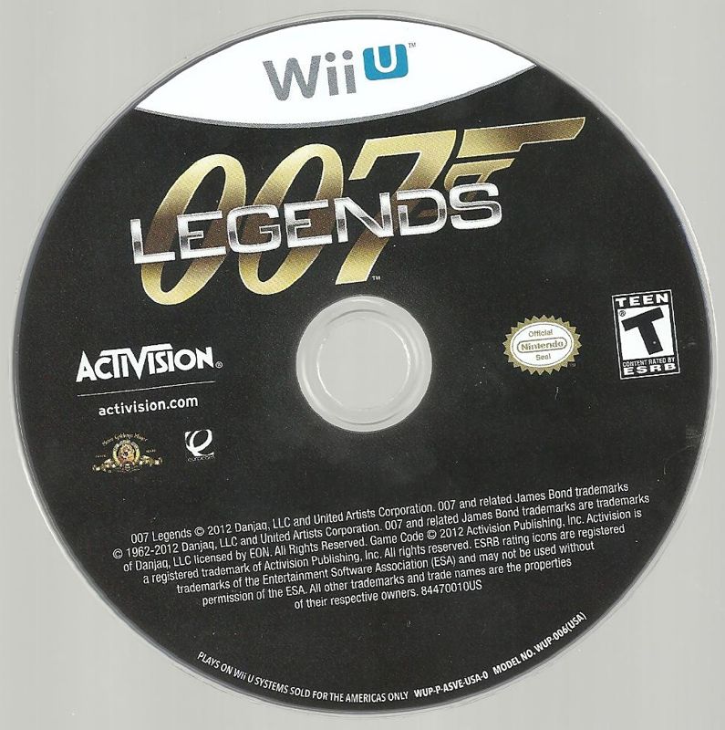 Media for 007: Legends (Wii U)