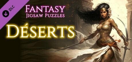 Front Cover for Fantasy Jigsaw Puzzles: Deserts (Windows) (Steam release): French version
