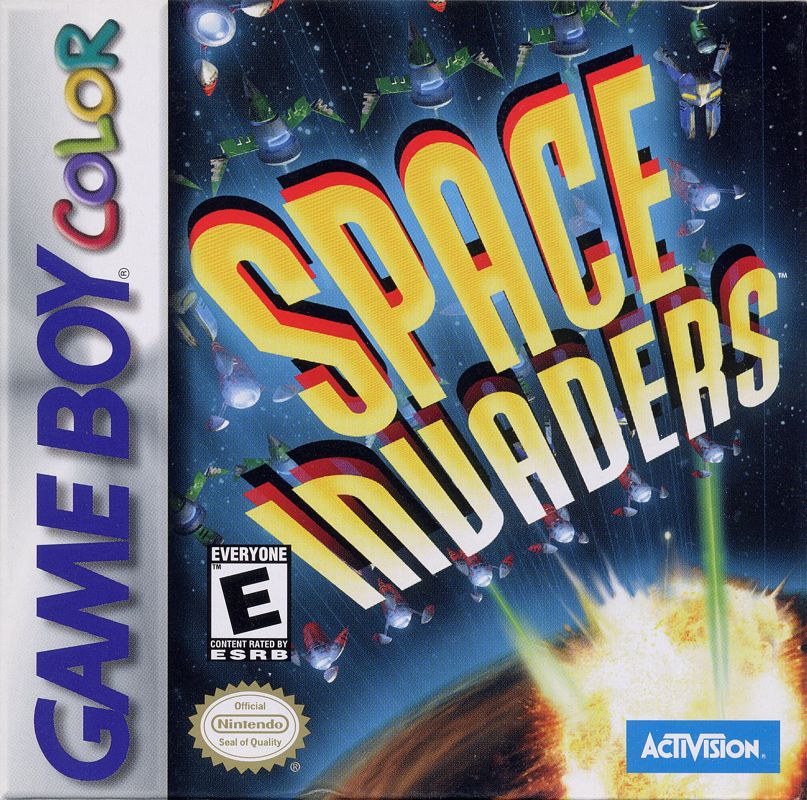 Front Cover for Space Invaders (Game Boy Color)