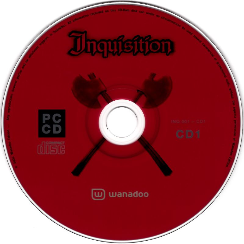 Media for Inquisition (Windows): Disc 1
