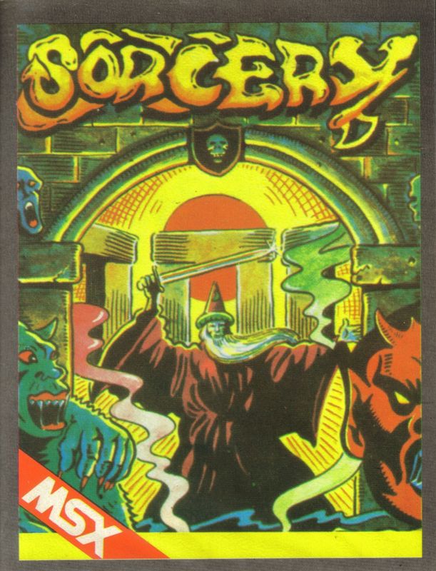 Front Cover for Sorcery (MSX)