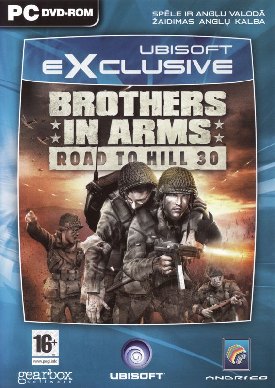 Brothers in Arms Road to Hill 30 cover or packaging material MobyGames
