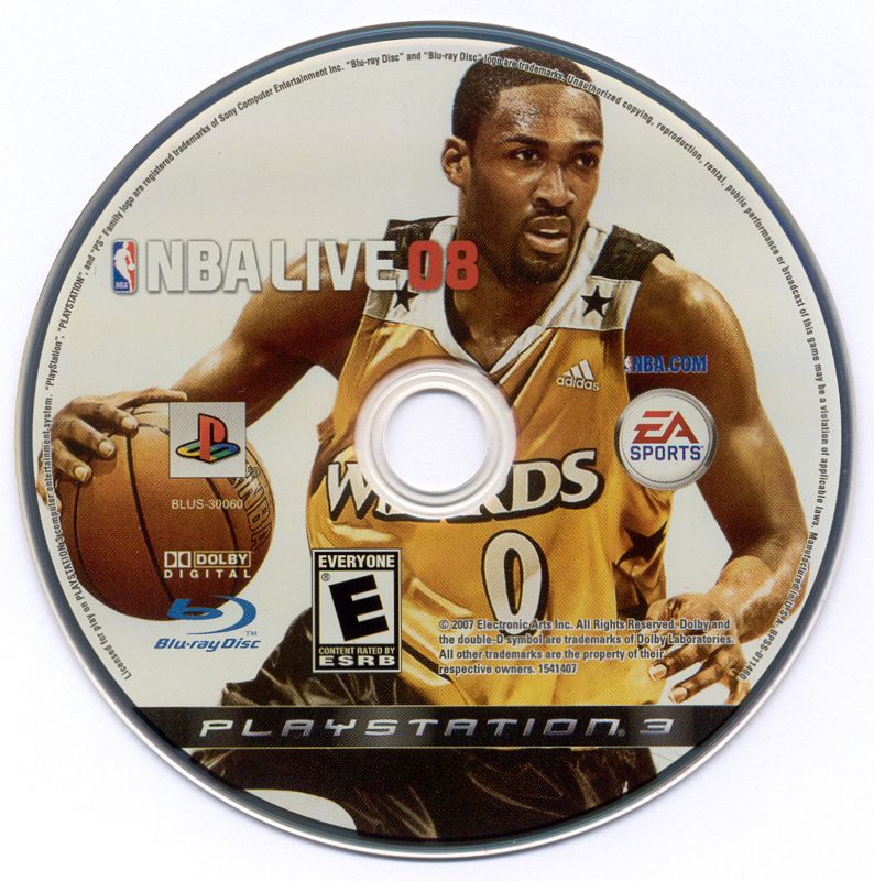 Media for NBA Live 08 (PlayStation 3)
