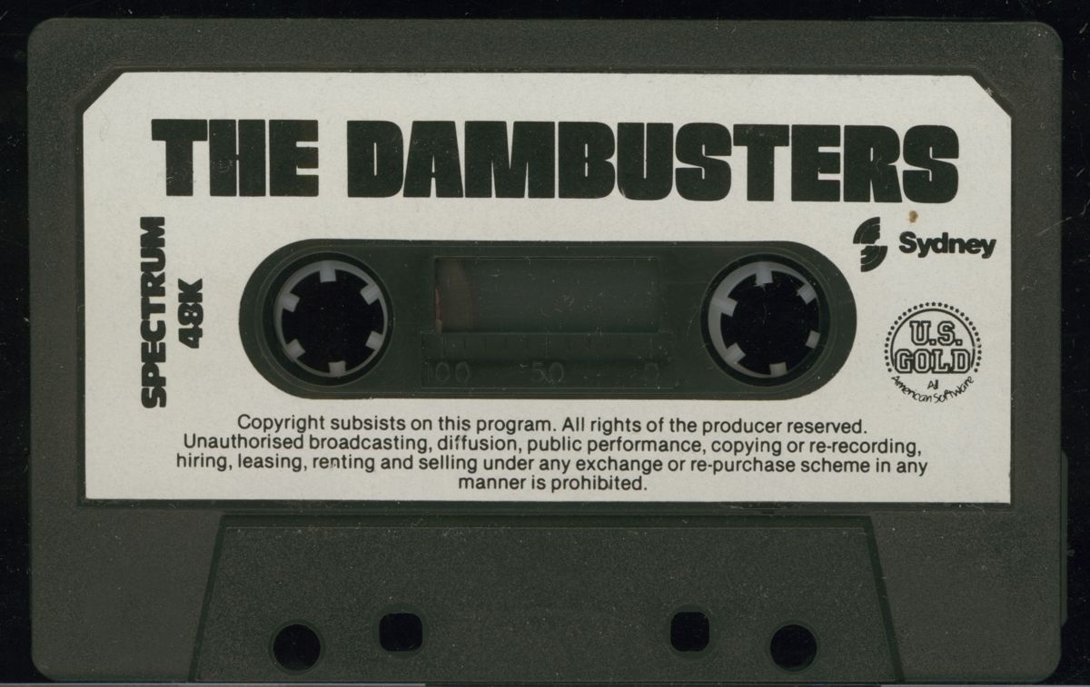 Media for The Dam Busters (ZX Spectrum)