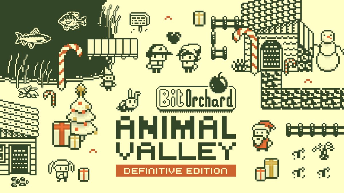 Front Cover for Bit Orchard: Animal Valley - Definitive Edition (Nintendo Switch) (download release)