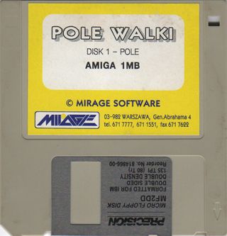 Media for Pole Walki (Amiga)